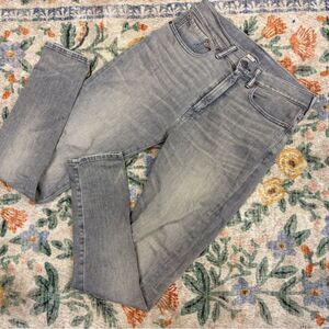 Double RL RRL Ralph Lauren High Skinny Fit Jeans Size 28 Stretch Gray